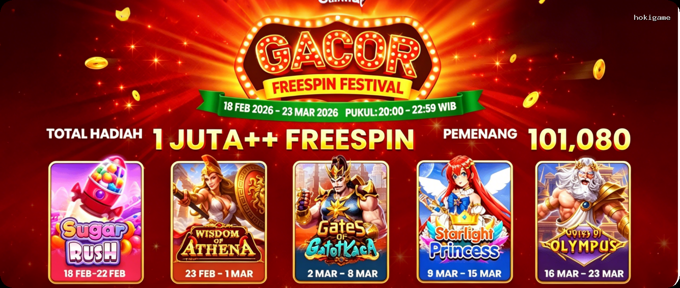 Login hokigame Sekarang Bonus Melimpah